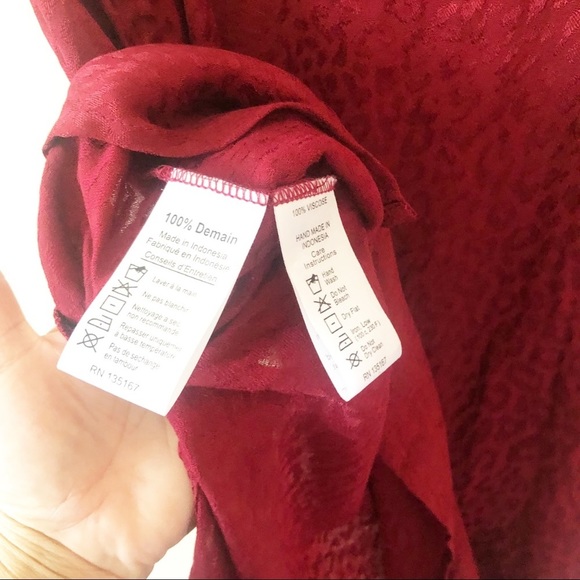 Motel Rocks Red Leopard Print Mini Dress sz s - Picture 9 of 9